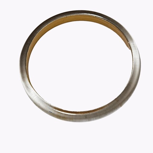 Elegant Gold Bangle Bracelet Retro 90s 80s Classic Minimalistic Fashion Jewelry - Picture 2 of 4